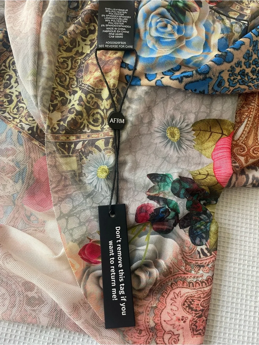 AFRM denise dress